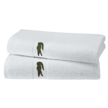 Lacoste Casual Cotton Bathroom Towel